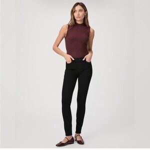 Paige Hoxton Ultra Skinny Black Ankle Jean